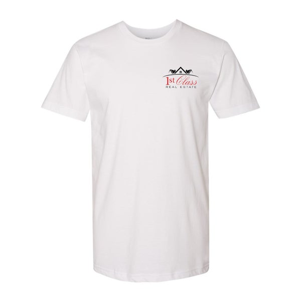 Picture of 1st Class American Apparel 50/50 T-shirt White