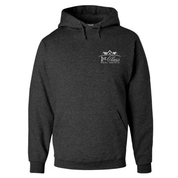 Picture of 1st Class JERZEES NuBlend® Hooded Sweatshirt Black Heather