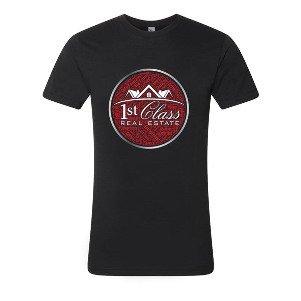 Picture of 1st Class American Apparel 50/50 T-shirt - Word Bubble