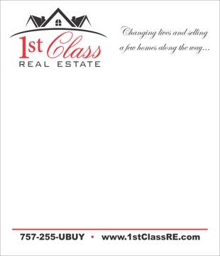 Picture of 1st Class Notepad