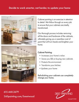 Picture of Cabinet Painting Flyer
