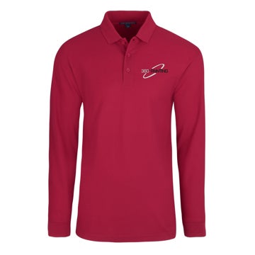 Picture of 360 Painting Port Authority® Long Sleeve Core Classic Pique Polo