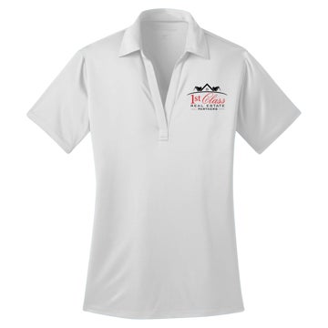 Women's Silk Touch Polo White