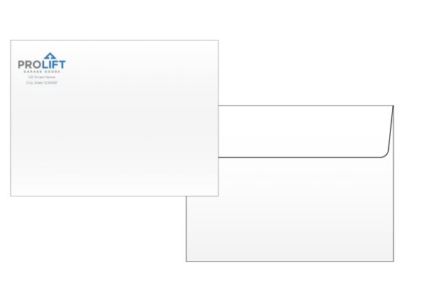 Picture of Holiday/Thank You Card Envelope