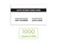 Picture of Gate Code Card - (500) 2 Pack - Total 1,000