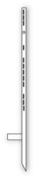 Picture of 48" Stepper Stake (White) - BASE