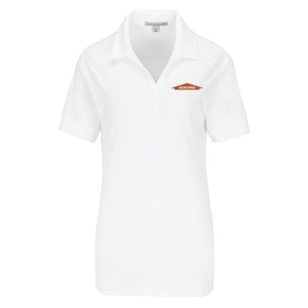 Picture of SERVPRO Port Authority® Ladies Silk Touch™ Interlock Performance Polo Shirt