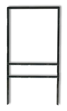 Picture of 30"h x 24"w Metal Frame - 1 rider (Black) - BASE