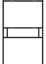 Picture of 18"h x 30"w Metal Frame - 1 rider (24" rider) (Black) - BASE