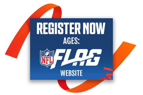 NFL Flag Football Campaign on Behance  Nfl flag, Nfl flag football, Flag  football