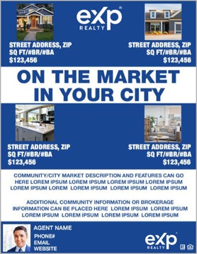 Picture of On the Market In Your City Multi - Blue