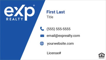 Picture of Business Card Magnet Blue