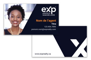 Picture of Modern Business Card - Dark Blue - French