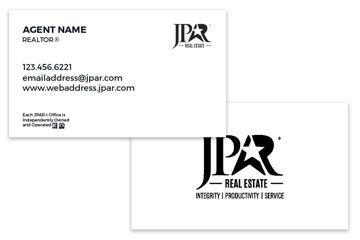 Picture of Business Card - Design 1 - Black
