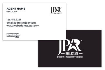 Picture of Business Card - Design 2 - Black