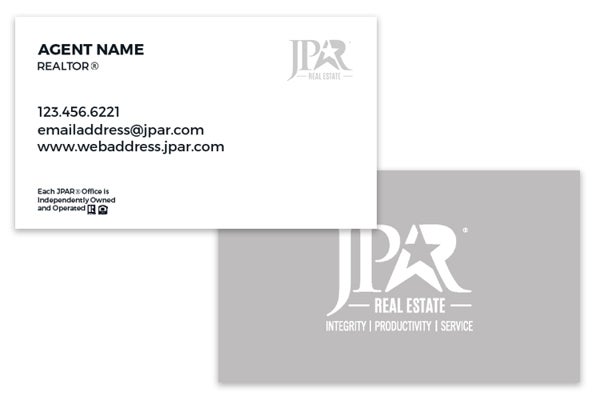 Picture of Business Card - Design 2 - Gray