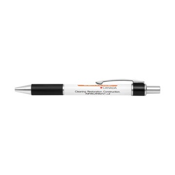 Picture of SERVPRO Bravo Retractable Silver Trim Ballpoint Pen