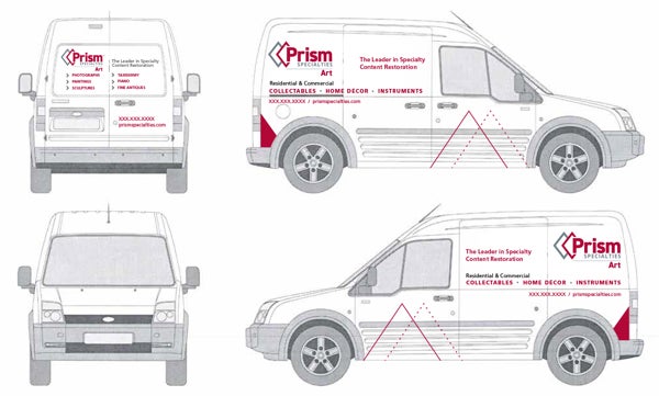 Picture of Van - Prism Specialties Art Design
