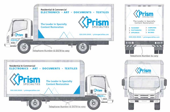 Picture of Box Truck - Prism Specialties Design