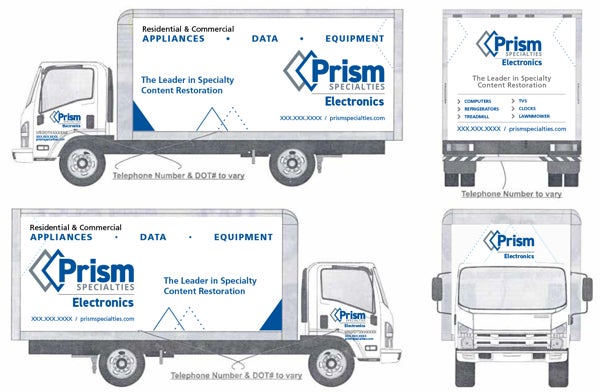 Picture of Box Truck - Prism Specialties Electronics Design