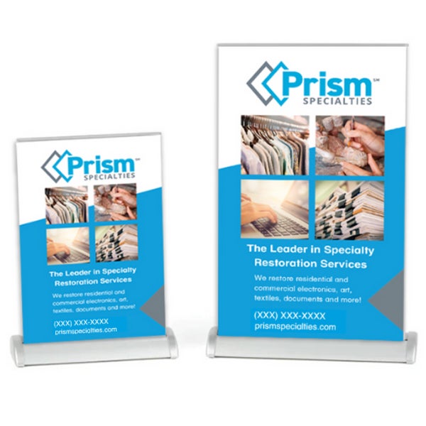 Picture of Prism Specialties - Leader 1 - Tabletop Retractable Banners