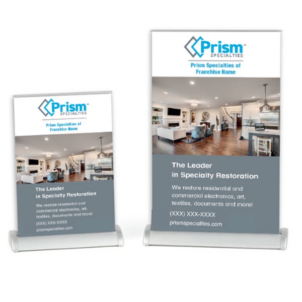 Picture of Prism Specialties - Leader 2 - Tabletop Retractable Banners