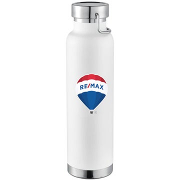 Picture of Thor Copper Vacuum Insulated Bottle - White
