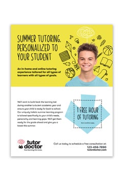 Picture of Summer Tutoring - Flyer