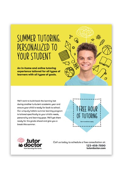 Picture of Summer Tutoring - Flyer