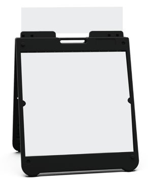 Picture of 24x24 Black Sandwich Board Frame - BASE