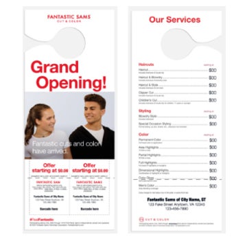 Picture of Grand Opening - Door Hanger