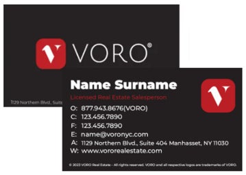 Picture of Voro Business Card 2 - Black