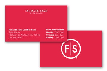 Picture of Business Card - Red