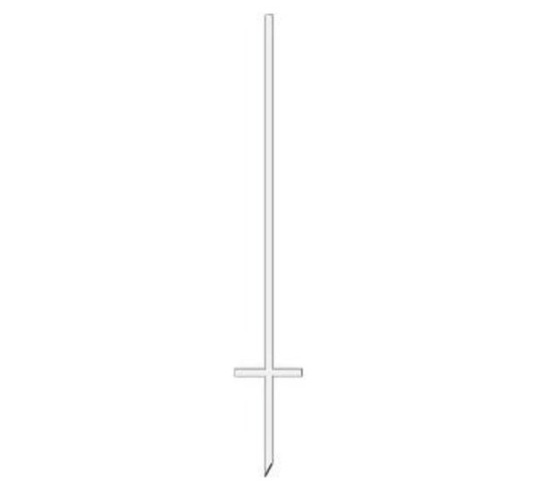 Picture of 46" Stepper Stake (White)