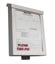 Picture of Brochure Box With Business Card Holder (White)