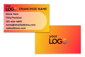 Picture of Business Card - 2" x 3.5" - CORNERS OPTION
