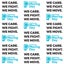 Picture of 8ft x 8ft - We Care We fight We Move Step and Repeat