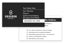 Picture of DETAILED BUSINESS CARD - WHITE