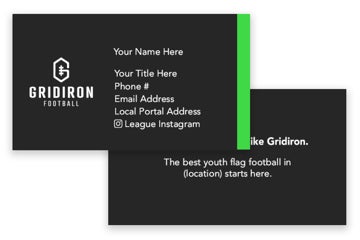 Picture of SIMPLE BUSINESS CARD - GREEN