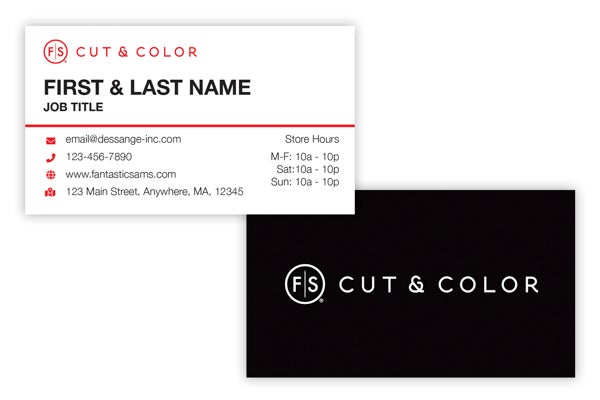 Picture of Business Card - Stylist Managers