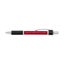 Picture of Bravo Retractable Silver Trim Ballpoint Pen - RED