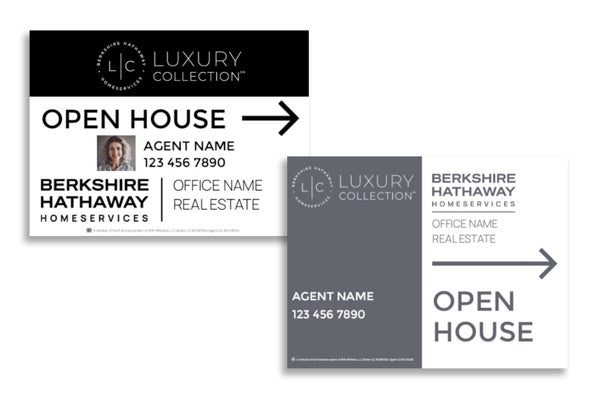 Picture for category Luxury Open House Directional Signs