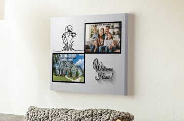Picture of Welcome Home Canvas - 2 Photo