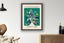 Picture of Framed Art Print  Canvas - Colorway 3