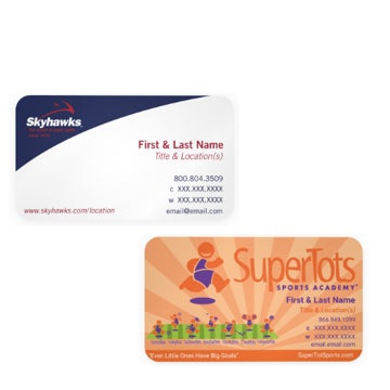 Picture of Dual-Brand Business Card - Rounded Corners