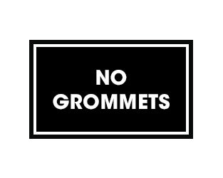 No Grommets or ClearTabs