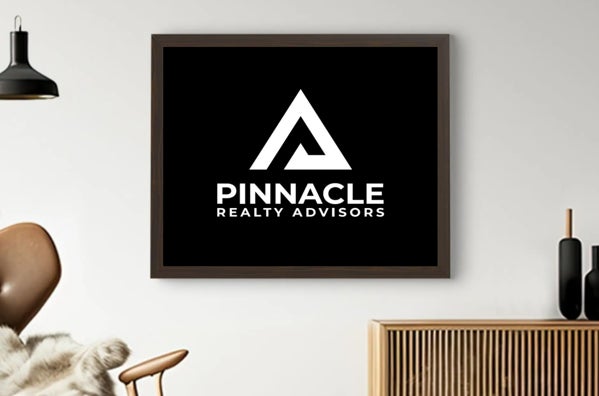 Picture of Framed Branded Canvas - Black