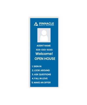 Picture of Retractable Banner - 78" x 33" - Pinnacle Blue V1