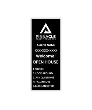 Picture of Retractable Banner - 78" x 33" - Pinnacle Black V2