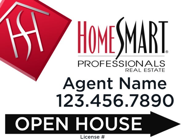 Picture of 18 x 24 Open House Agent Directional (Double Sided) - DEPRECATED
